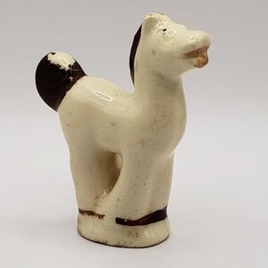 Vintage Rio Hondo California Pottery Tan and Brown Horse Pony Figurine